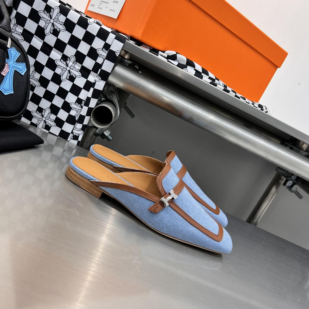 Hermes Groupie Mule - FashionPlug