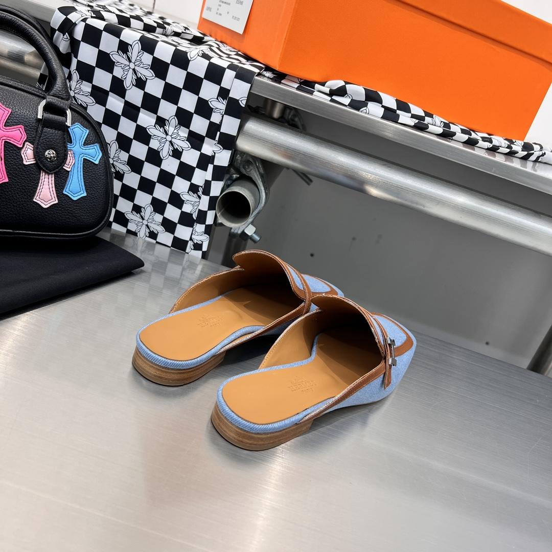 Hermes Groupie Mule - FashionPlug