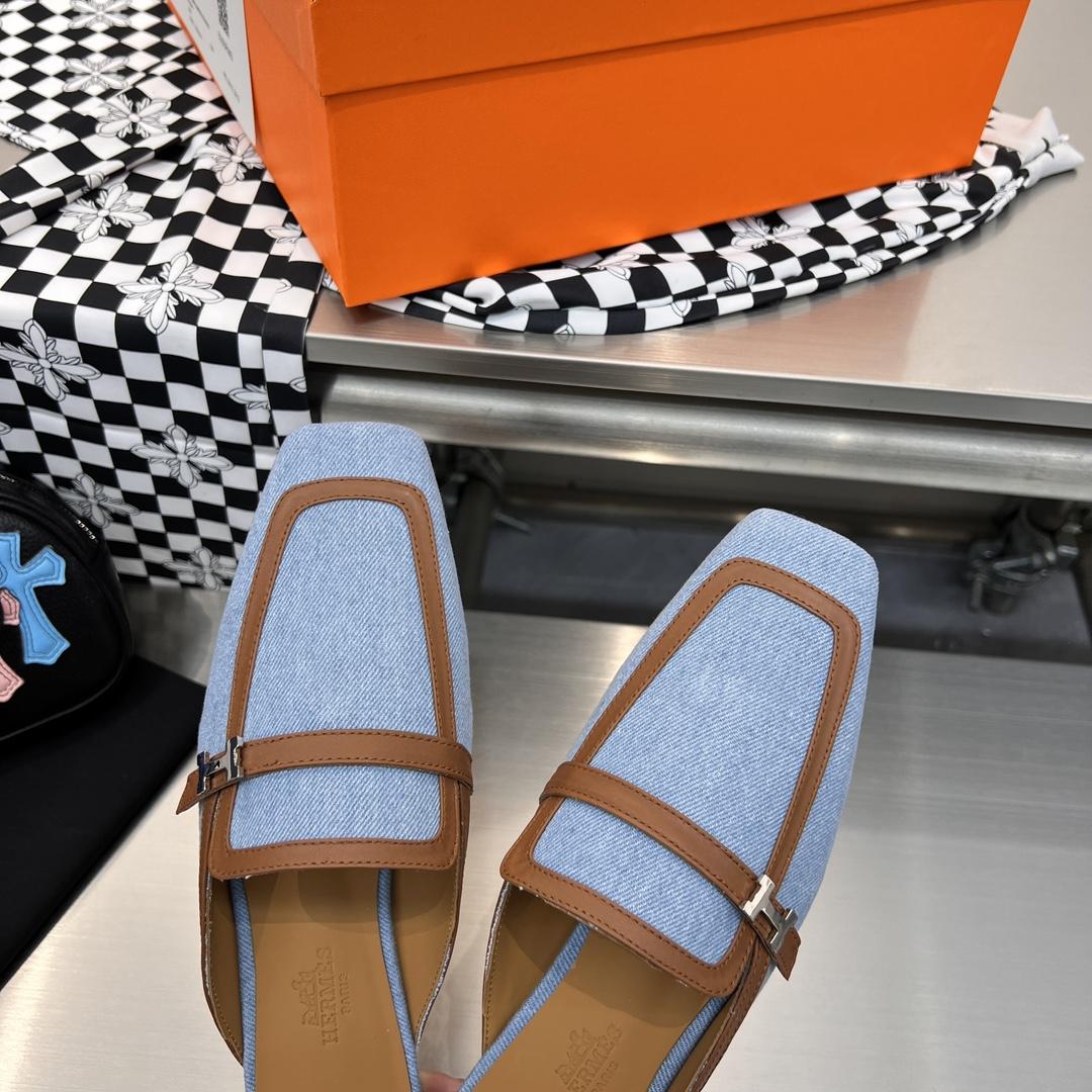 Hermes Groupie Mule - FashionPlug
