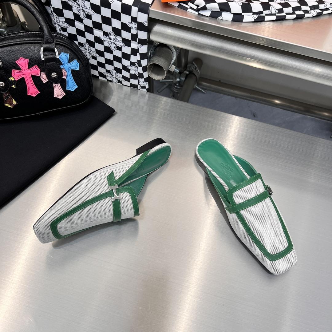 Hermes Groupie Mule - FashionPlug