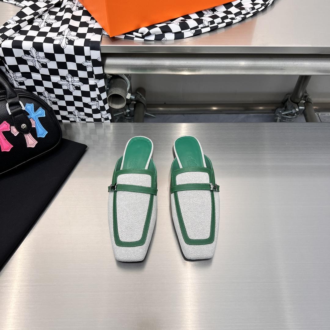 Hermes Groupie Mule - FashionPlug