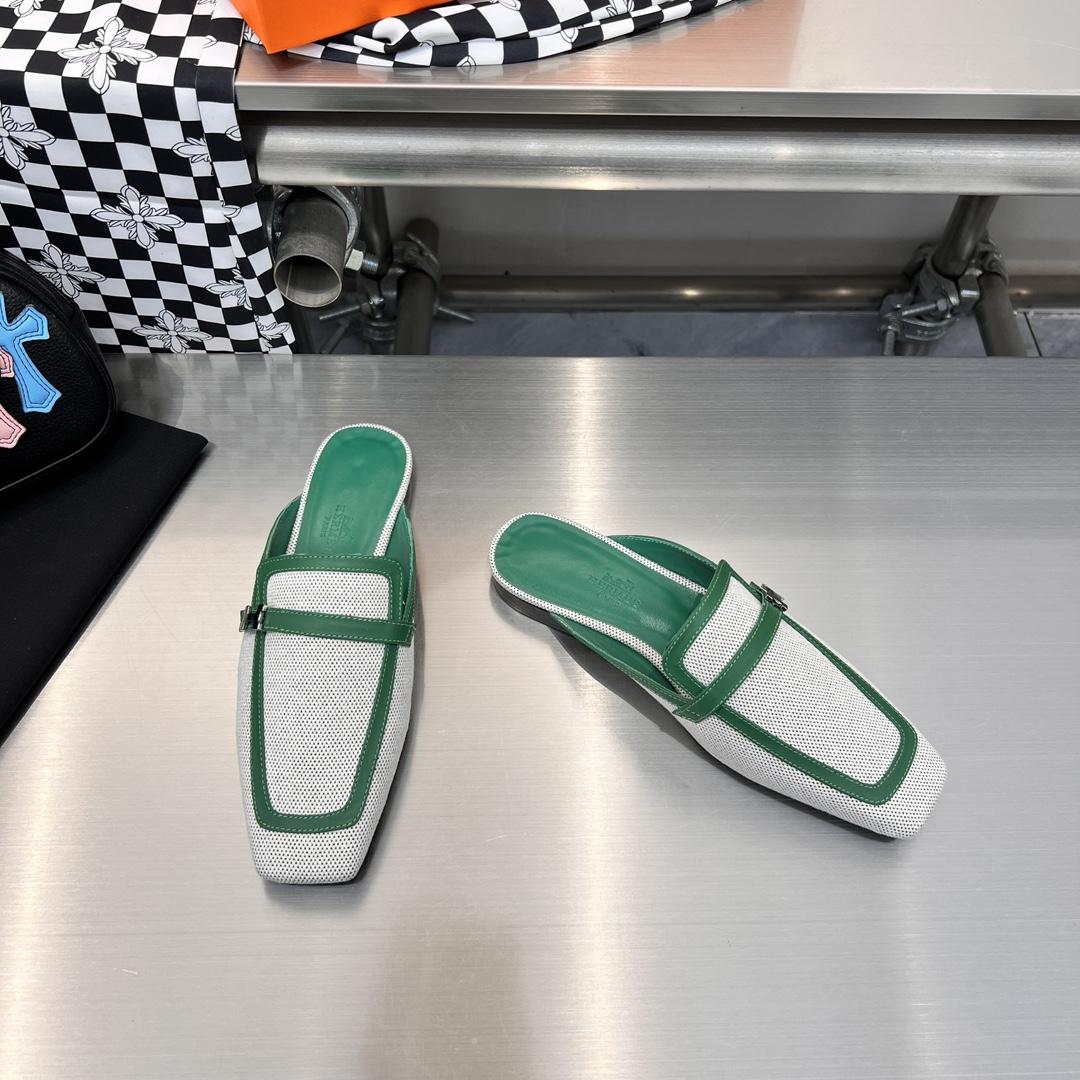 Hermes Groupie Mule - FashionPlug