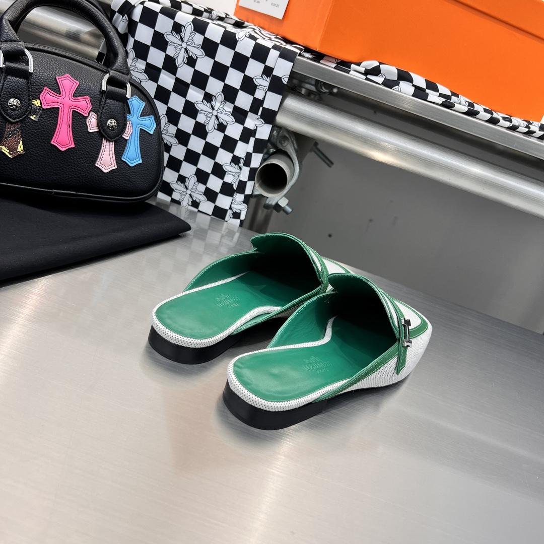 Hermes Groupie Mule - FashionPlug