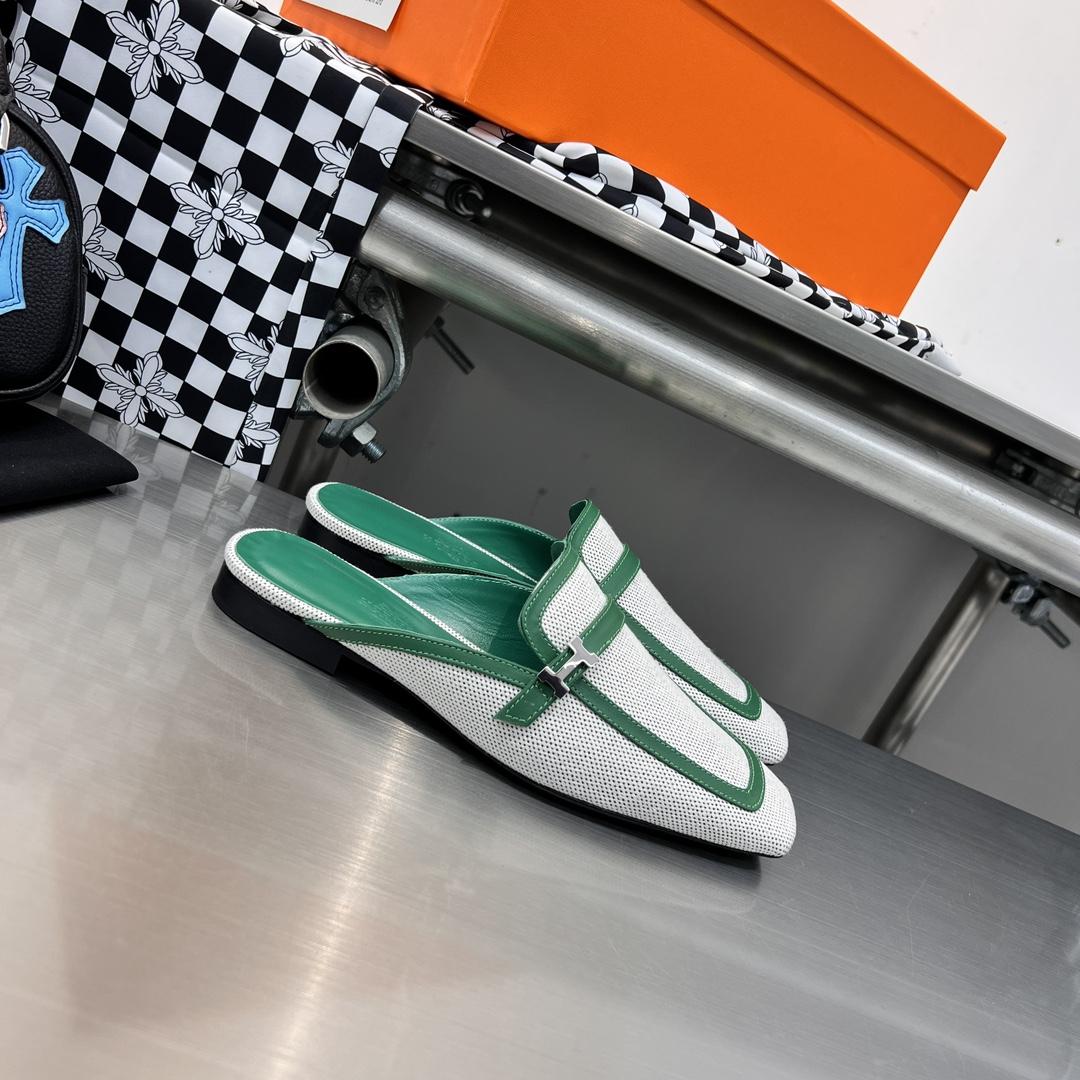 Hermes Groupie Mule - FashionPlug