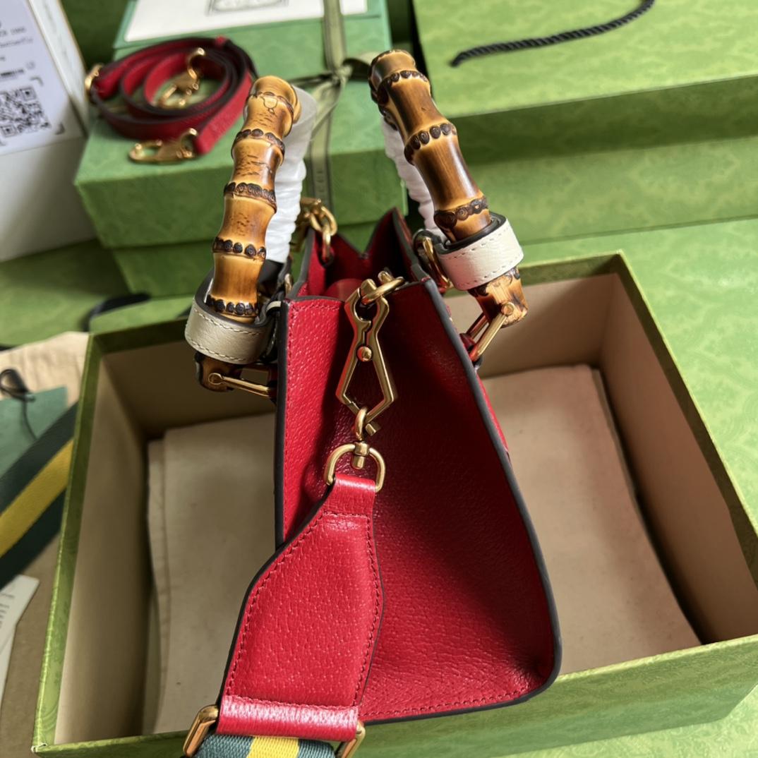 Gucci Diana Mini Tote Bag(20*16*10cm) - FashionPlug