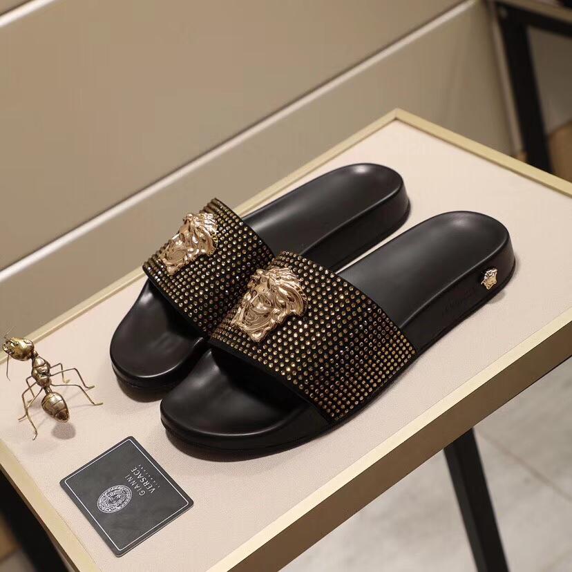 Versace Medusa Sandals  - FashionPlug