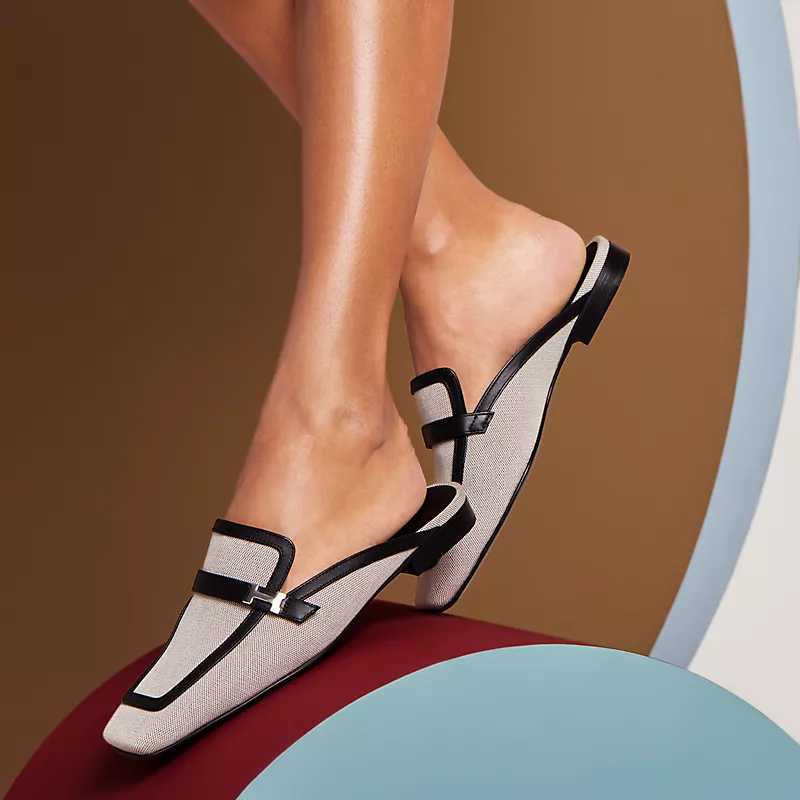 Hermes Groupie Mule - FashionPlug