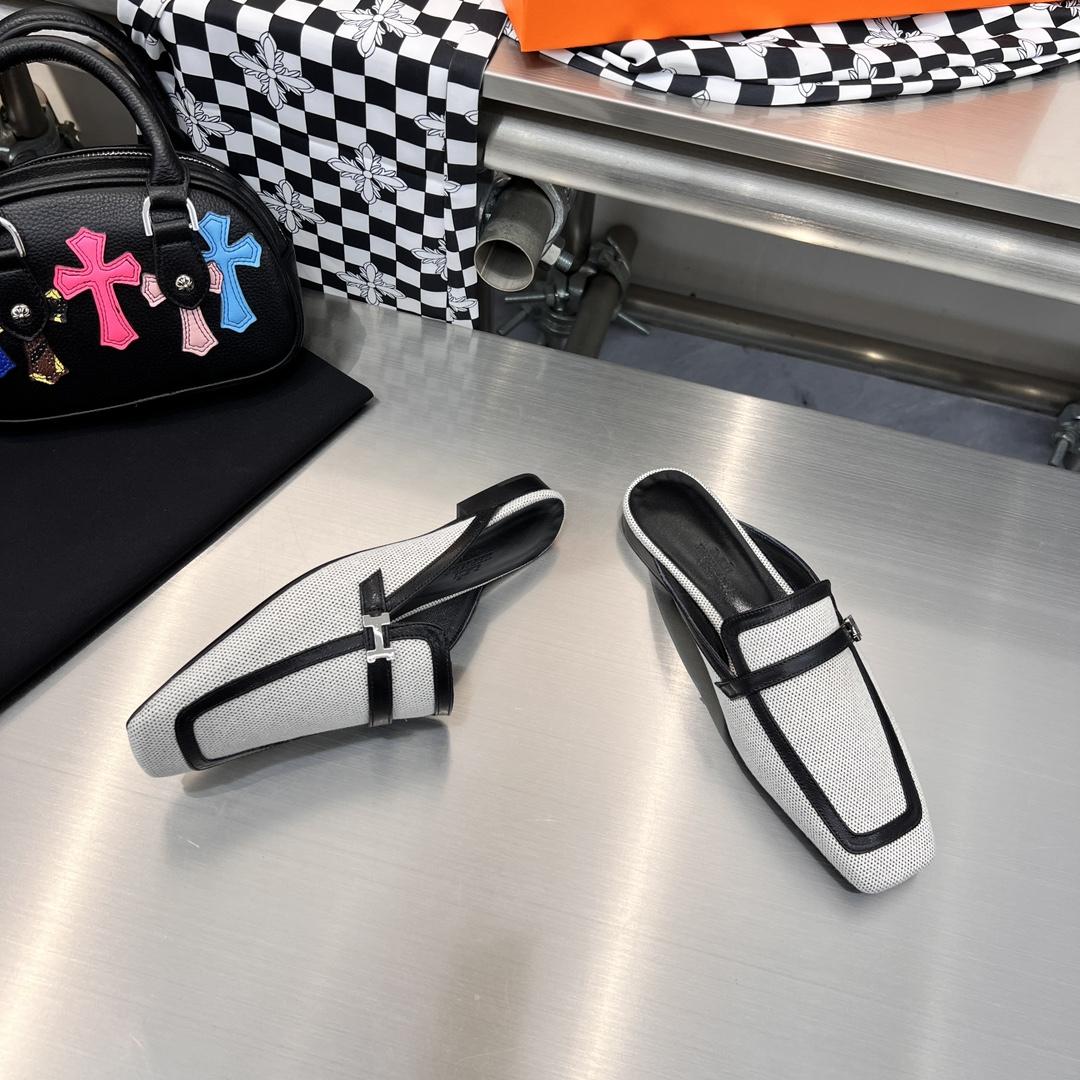 Hermes Groupie Mule - FashionPlug