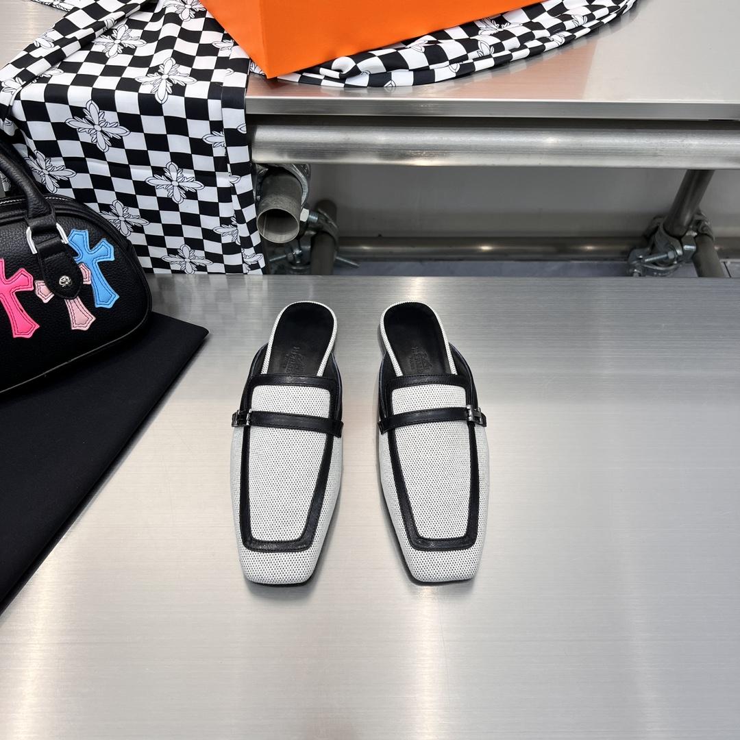 Hermes Groupie Mule - FashionPlug