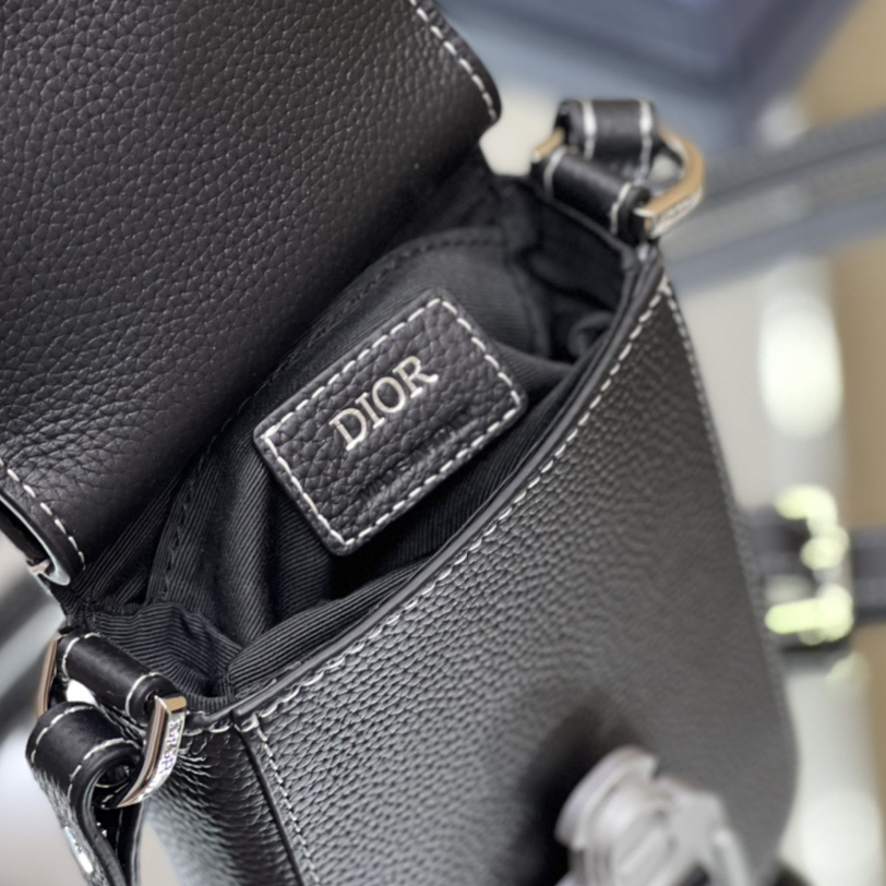 Dior Saddle Vertical Pouch With Strap  - FashionPlug