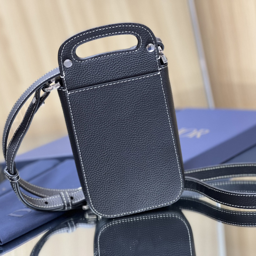 Dior Saddle Vertical Pouch With Strap  - FashionPlug