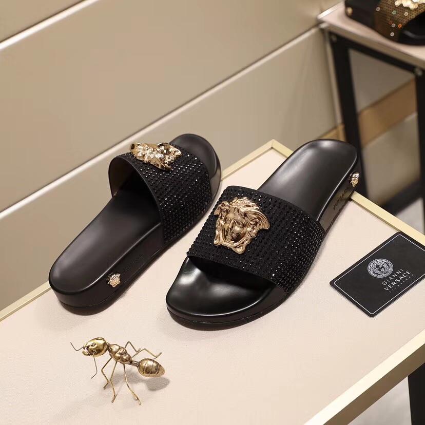 Versace Medusa Sandals  - FashionPlug
