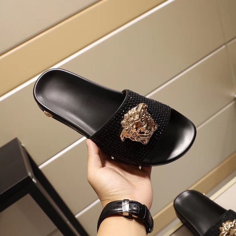 Versace Medusa Sandals  - FashionPlug