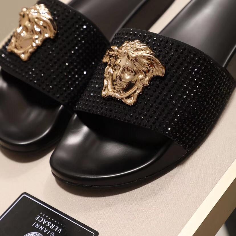Versace Medusa Sandals  - FashionPlug