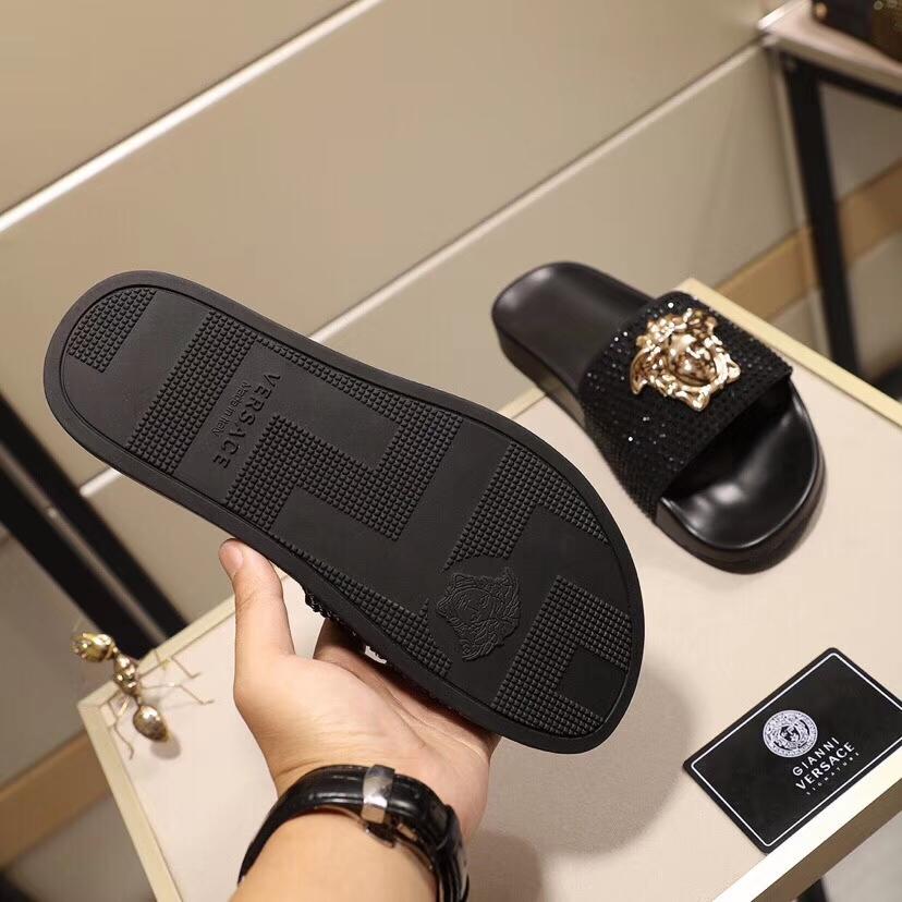 Versace Medusa Sandals  - FashionPlug