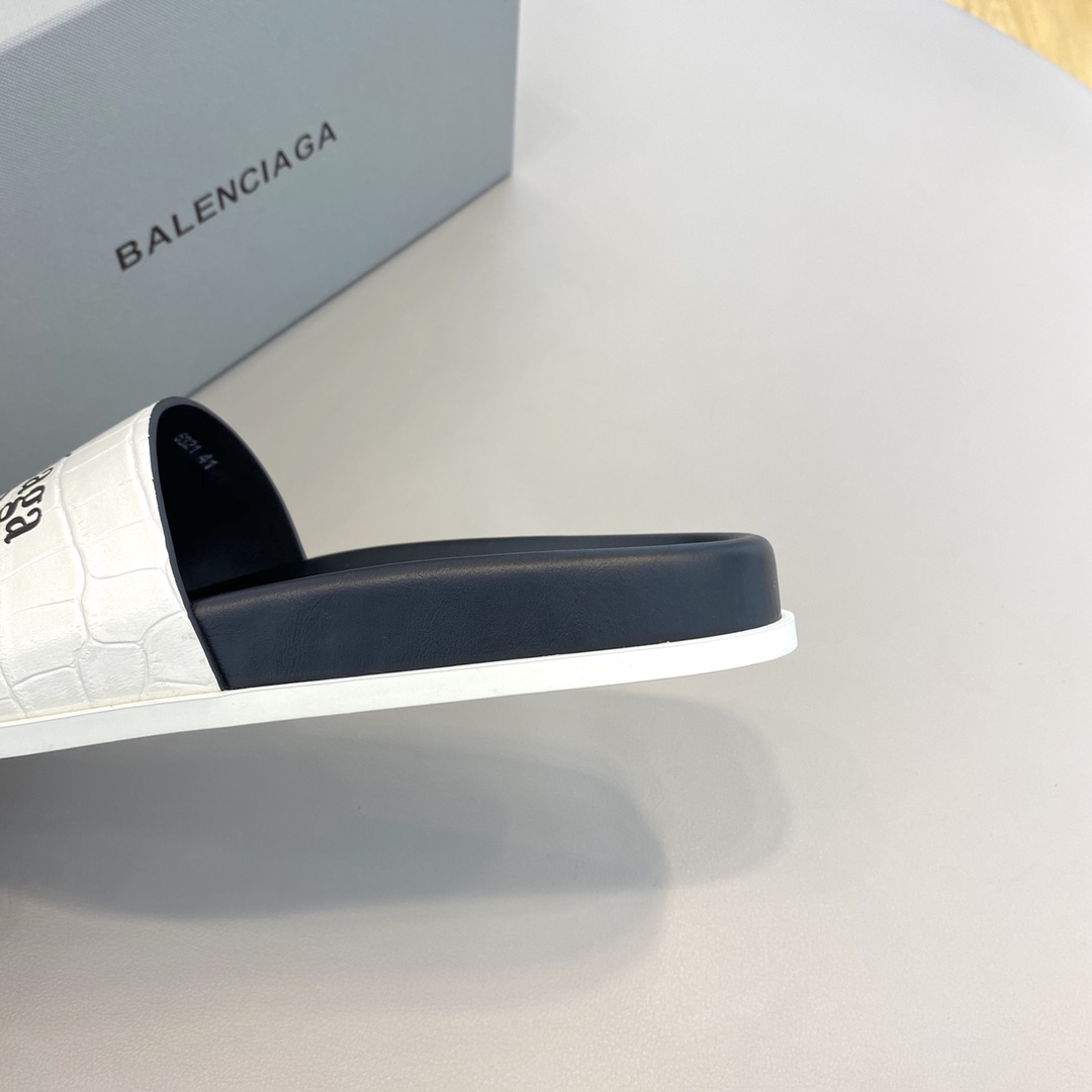 Balenciaga Pool Slide Sandal  - FashionPlug