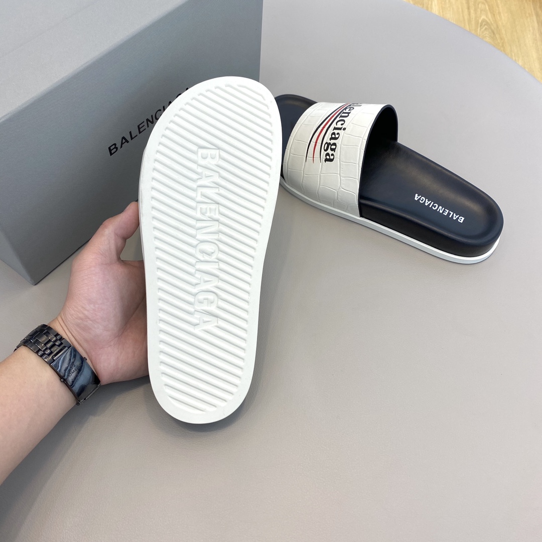 Balenciaga Pool Slide Sandal  - FashionPlug