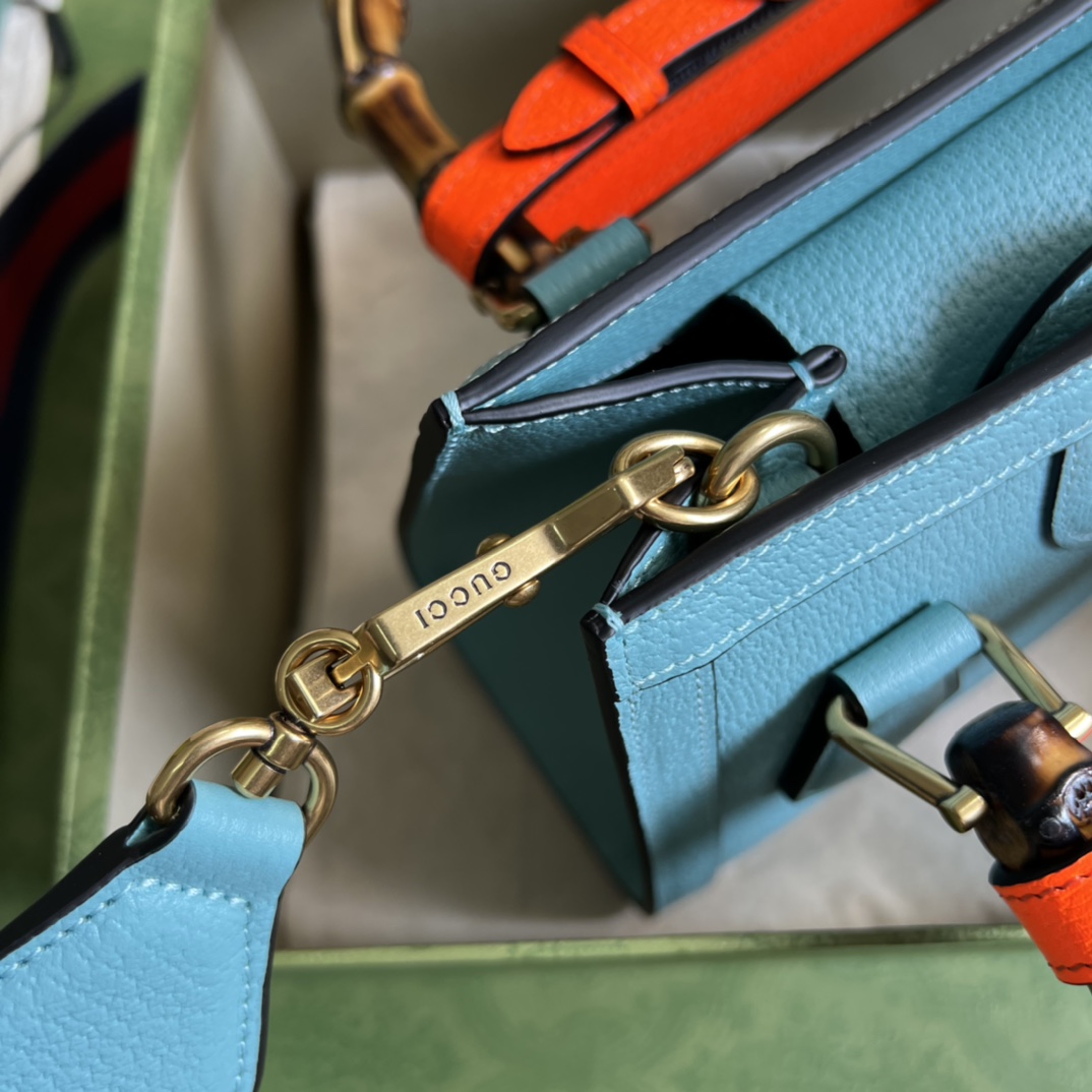 Gucci Diana Mini Tote Bag(20*16*10cm) - FashionPlug