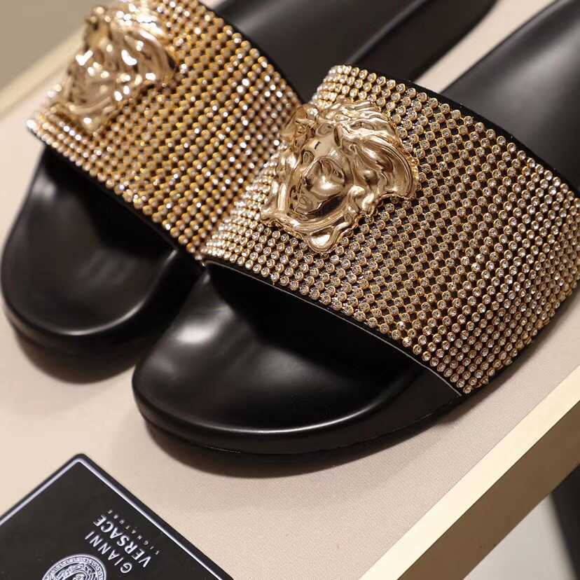 Versace Medusa Sandals  - FashionPlug