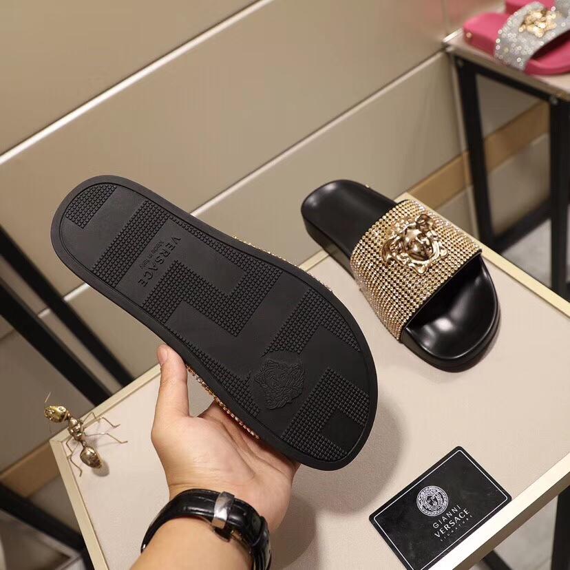Versace Medusa Sandals  - FashionPlug