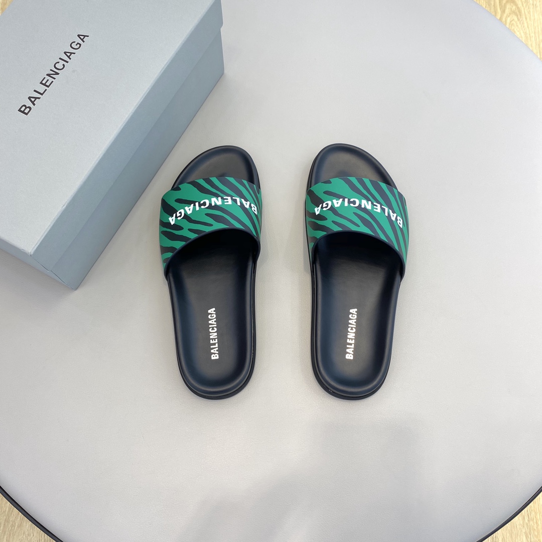 Balenciaga Pool Slide Sandal  - FashionPlug