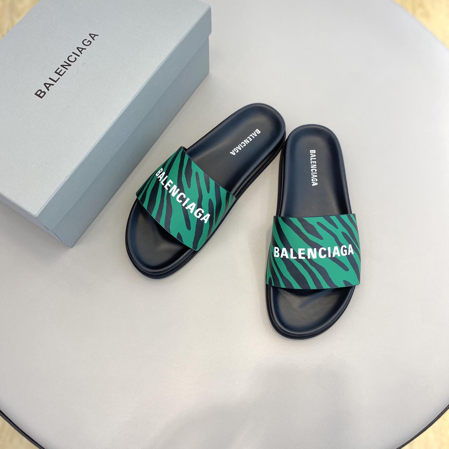 Balenciaga Pool Slide Sandal  - FashionPlug