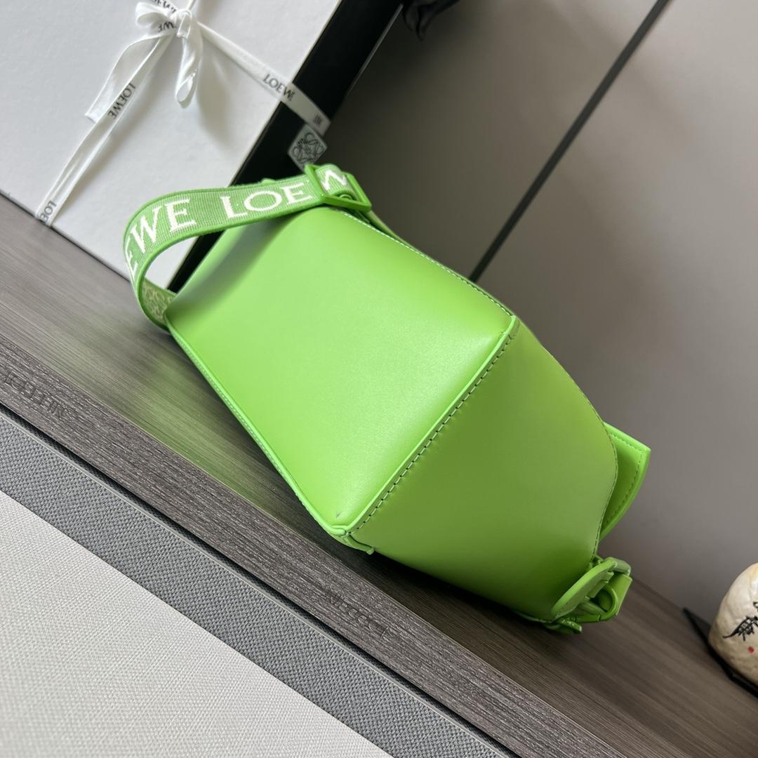 Loewe Small Puzzle Edge Bag In Satin Calfskin - FashionPlug