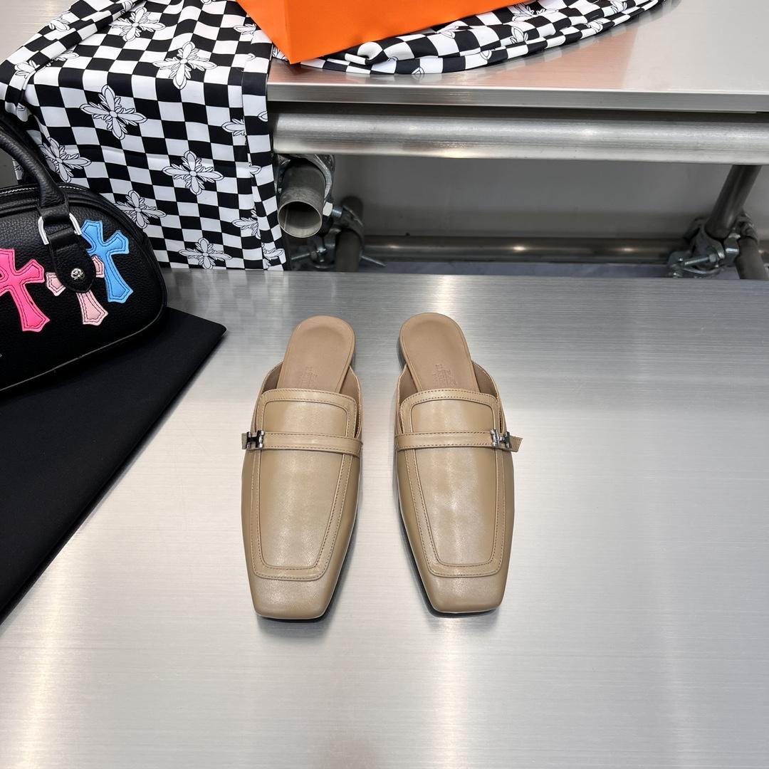 Hermes Groupie Mule - FashionPlug