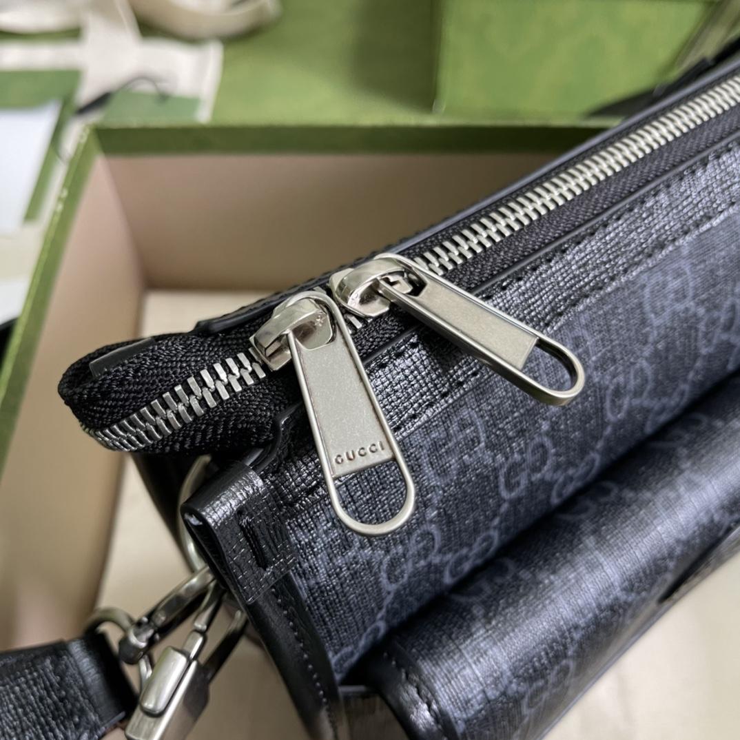 Gucci Messenger Bag With Interlocking G(21*16.5*8cm)    - FashionPlug