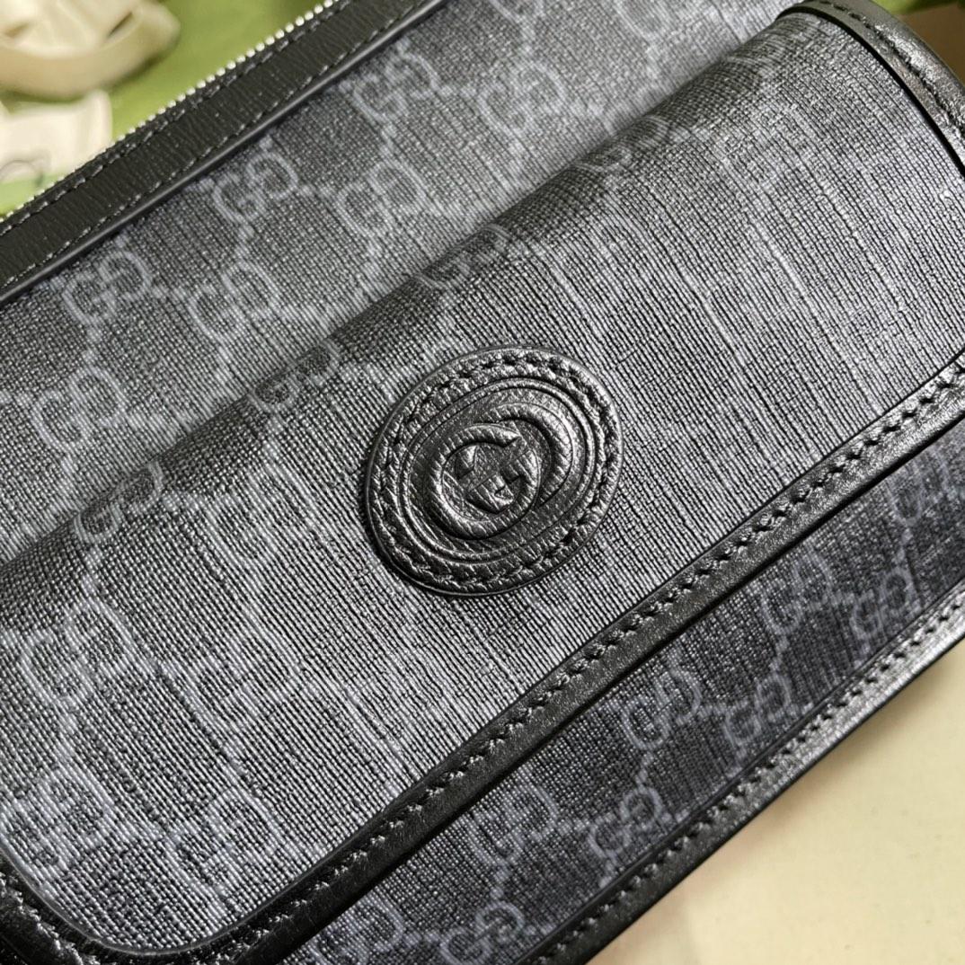 Gucci Messenger Bag With Interlocking G(21*16.5*8cm)    - FashionPlug