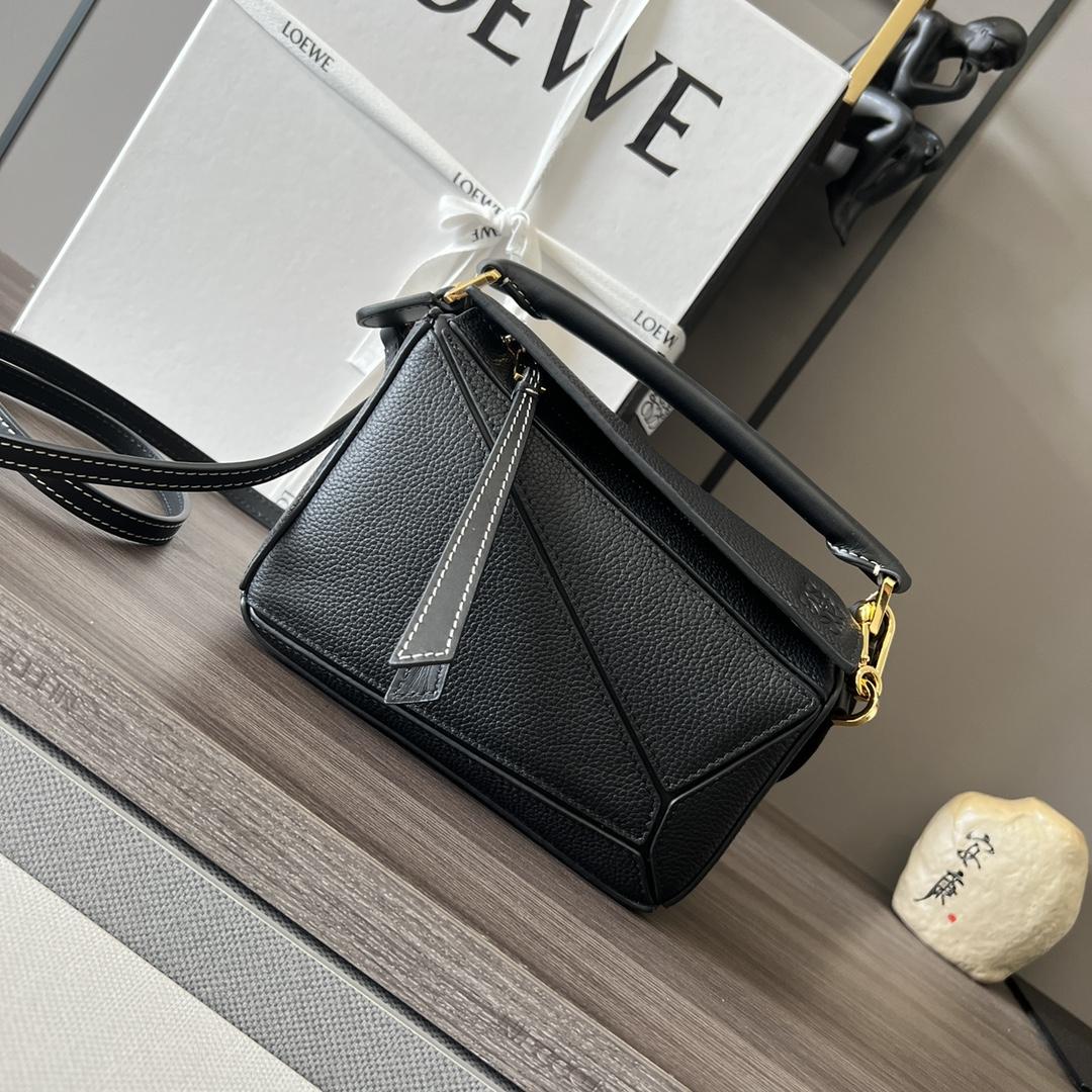 Loewe Mini Puzzle Bag In Classic Calfskin - FashionPlug