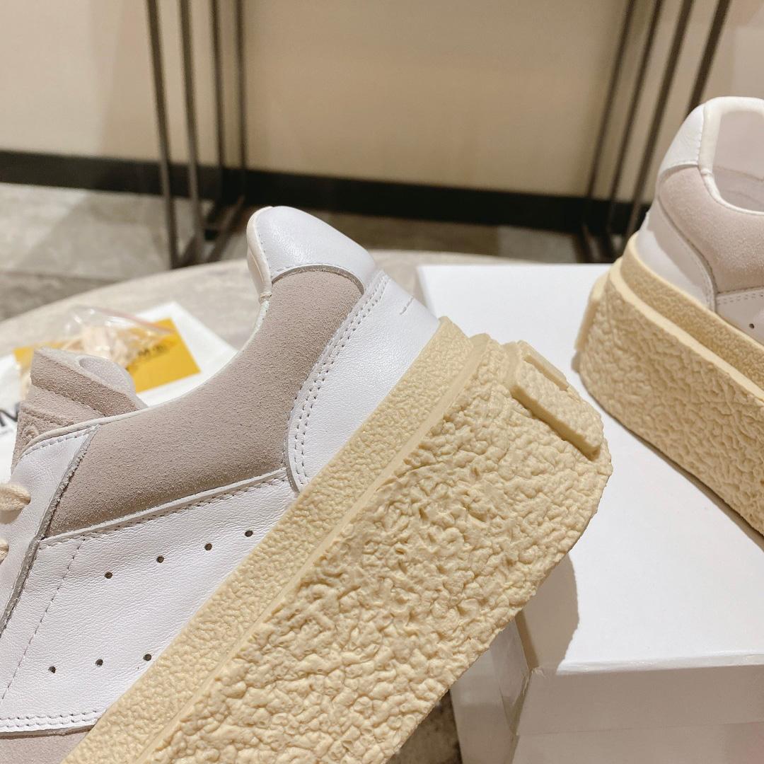 Maison Margiela Panelled Low-Top Sneakers - FashionPlug