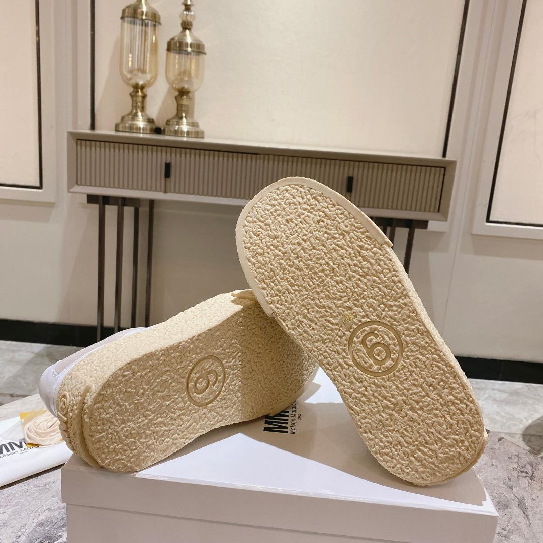 Maison Margiela Panelled Low-Top Sneakers - FashionPlug