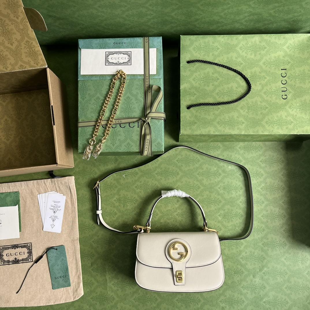 Gucci Blondie Top-Handle Bag(23-15-11cm) - FashionPlug