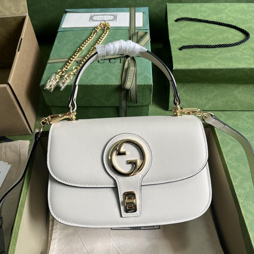 Gucci Blondie Top-Handle Bag(23-15-11cm) - FashionPlug