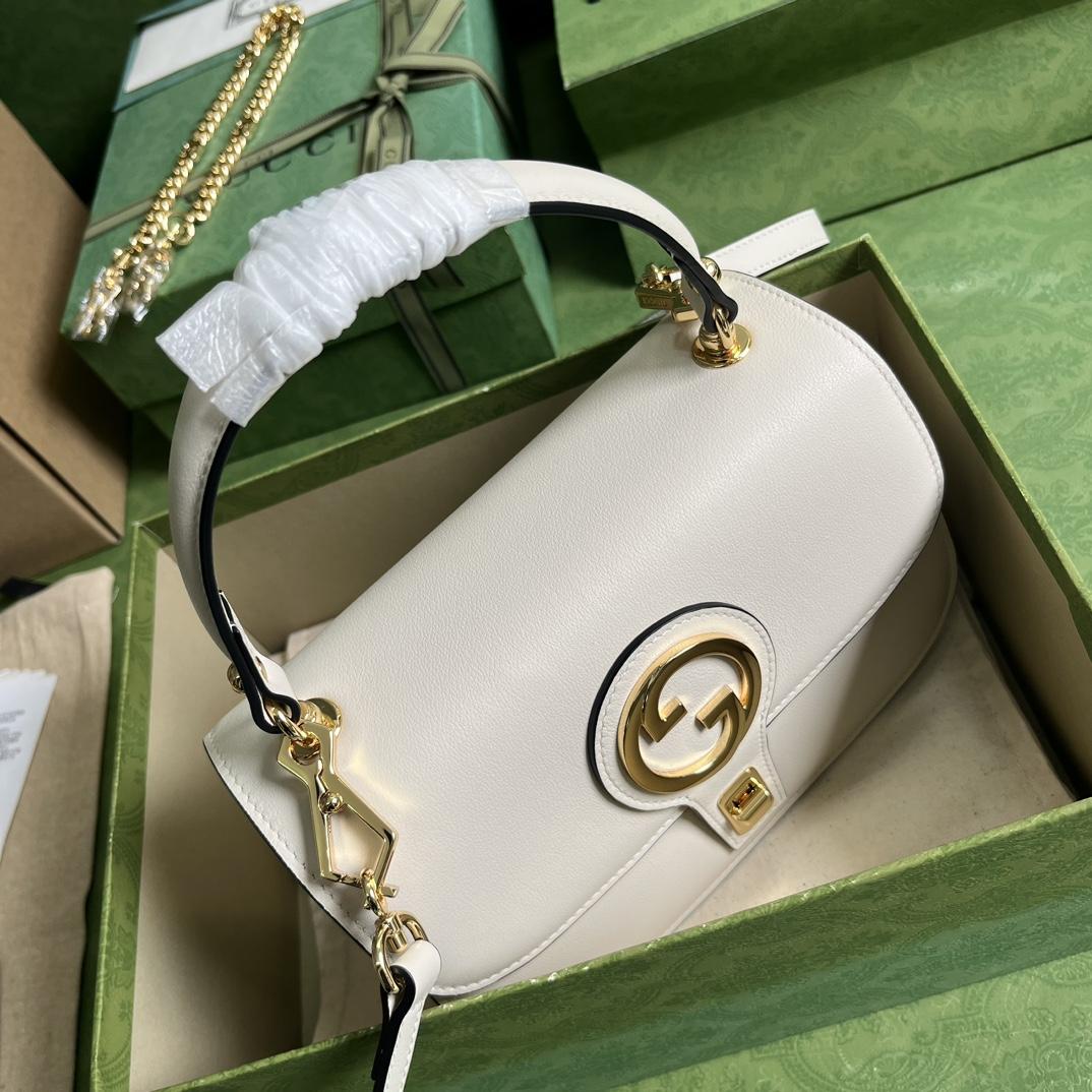 Gucci Blondie Top-Handle Bag(23-15-11cm) - FashionPlug