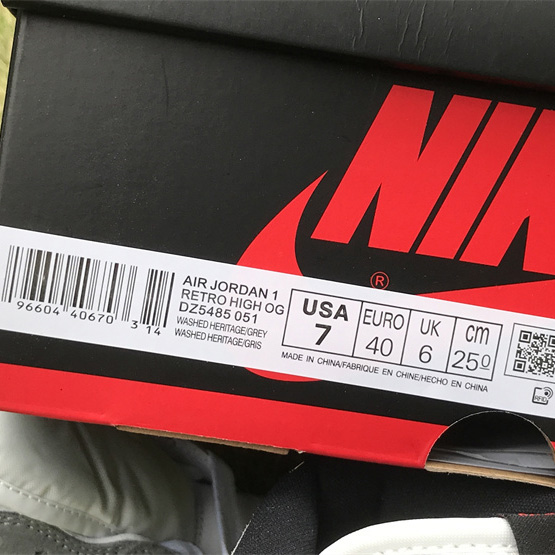 Air Jordan 1 High OG “Washed Heritage” Sneaker     DZ5485-051 - FashionPlug