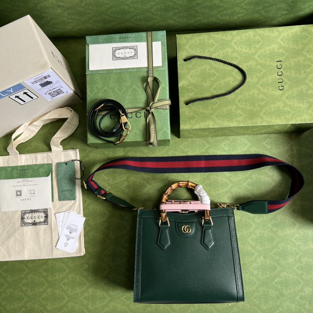 Gucci Diana Small Tote Bag(27-24-11cm) - FashionPlug