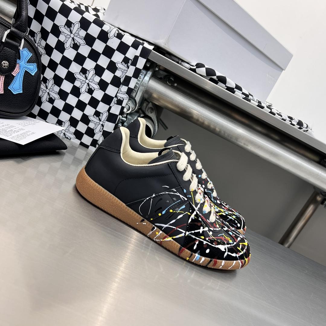 Maison Margiela Paint Replica Sneakers - FashionPlug