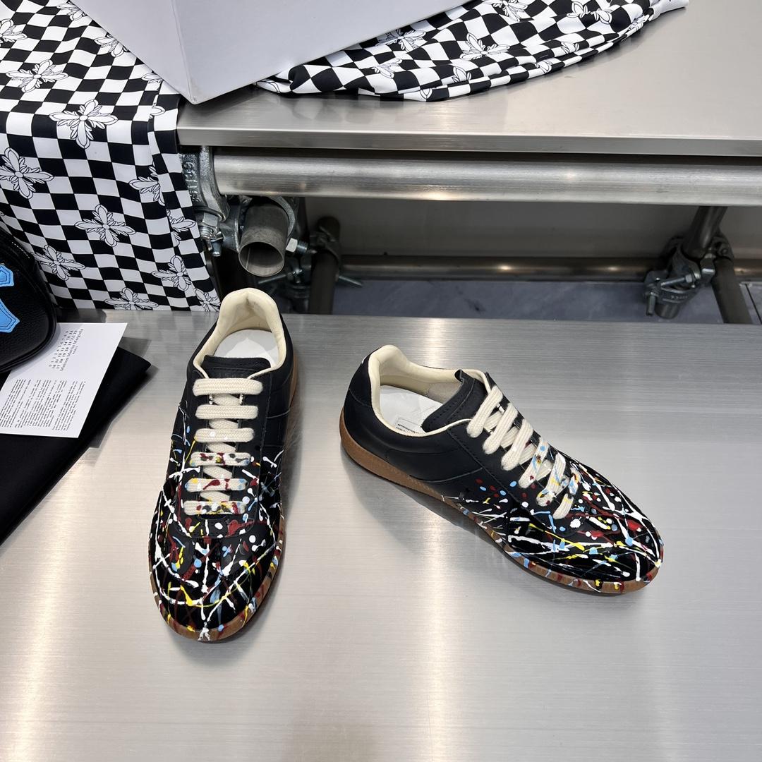 Maison Margiela Paint Replica Sneakers - FashionPlug