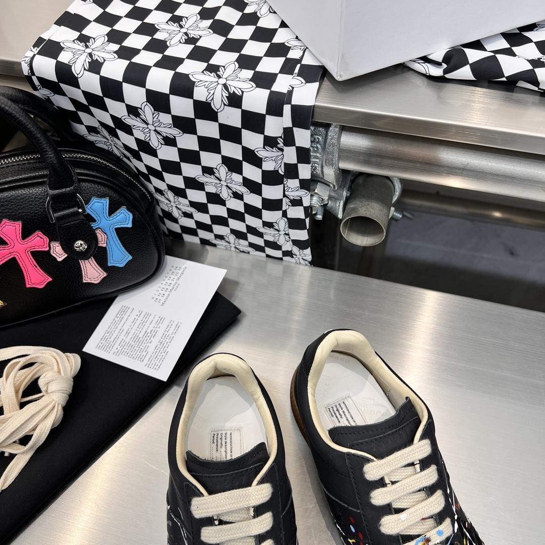 Maison Margiela Paint Replica Sneakers - FashionPlug