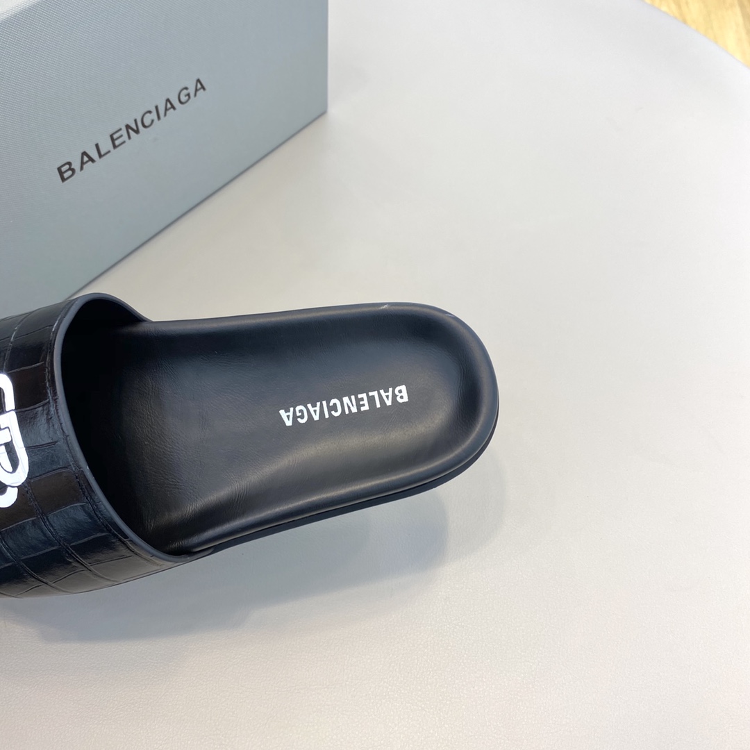 Balenciaga Pool Slide Sandal  - FashionPlug