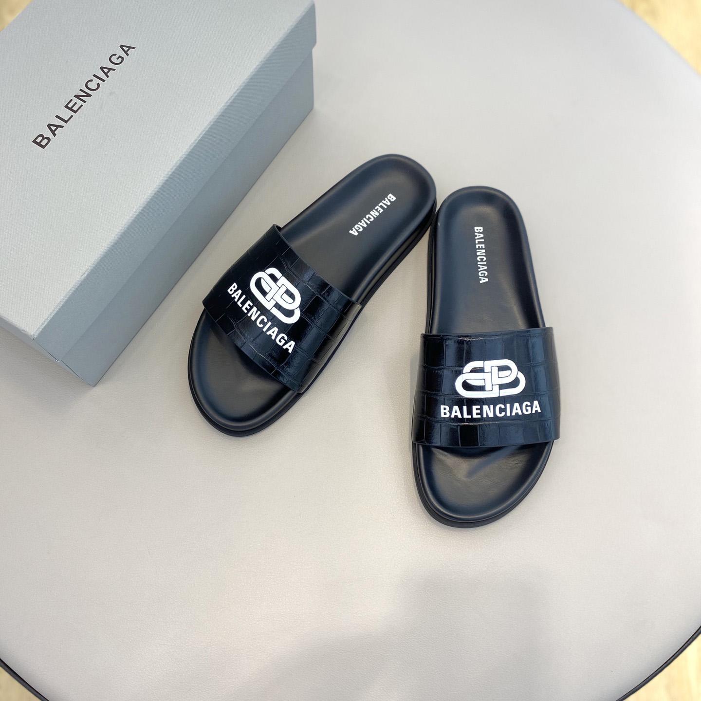 Balenciaga Pool Slide Sandal  - FashionPlug