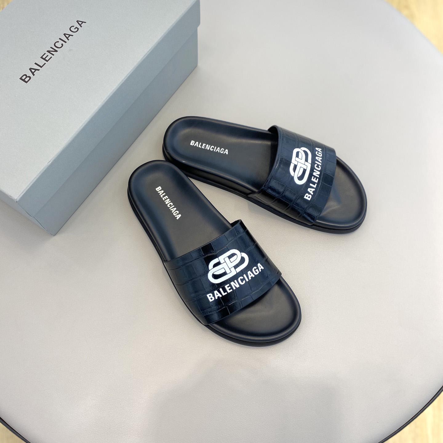 Balenciaga Pool Slide Sandal  - FashionPlug