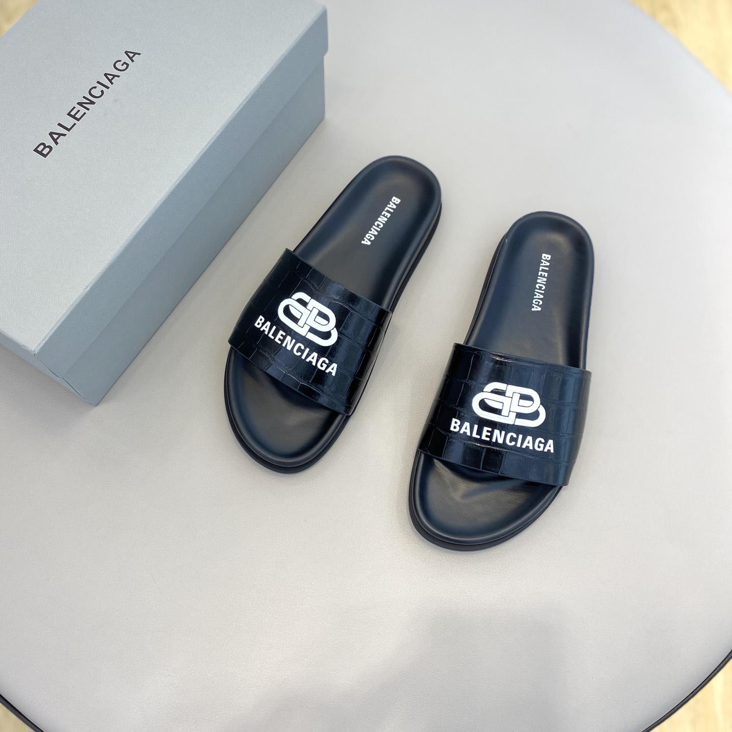 Balenciaga Pool Slide Sandal  - FashionPlug