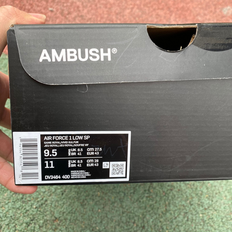 AMBUSH x Nike Air Force 1 Low AF1 Sneaker     DV3464-400 - FashionPlug