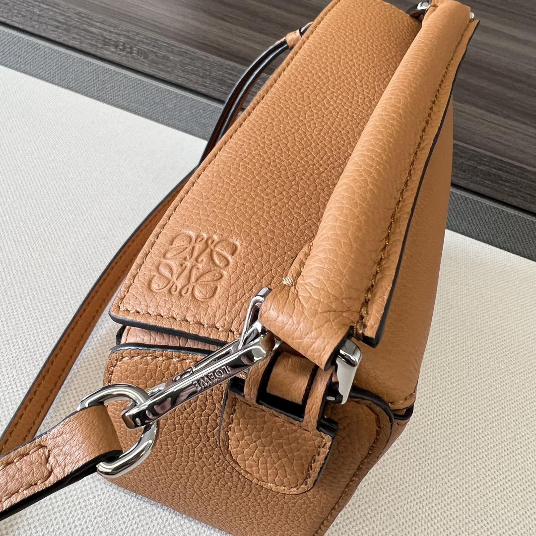 Loewe Mini Puzzle Bag In Soft Grained Calfskin - FashionPlug