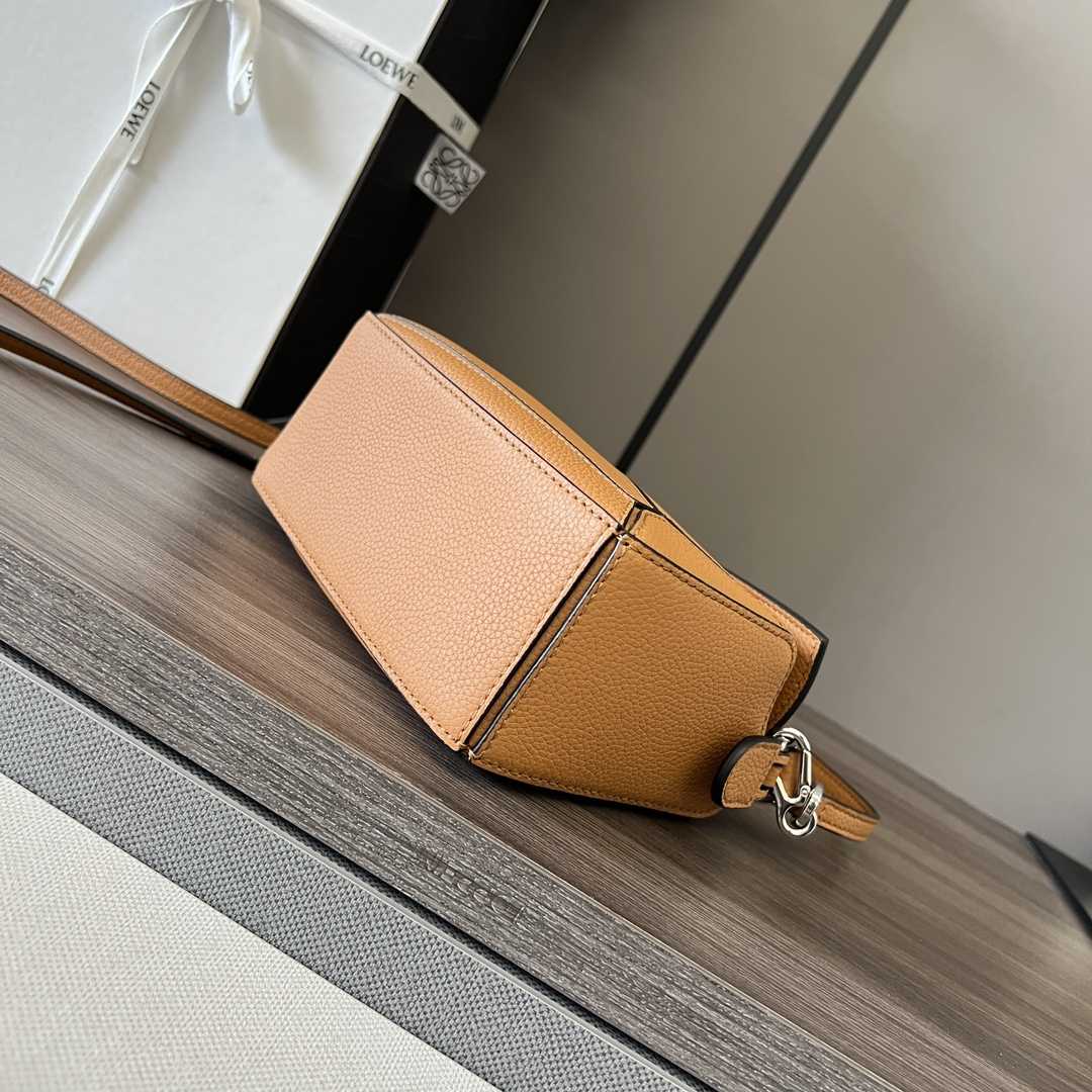 Loewe Mini Puzzle Bag In Soft Grained Calfskin - FashionPlug