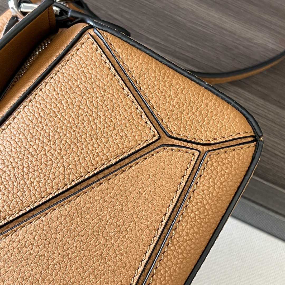 Loewe Mini Puzzle Bag In Soft Grained Calfskin - FashionPlug