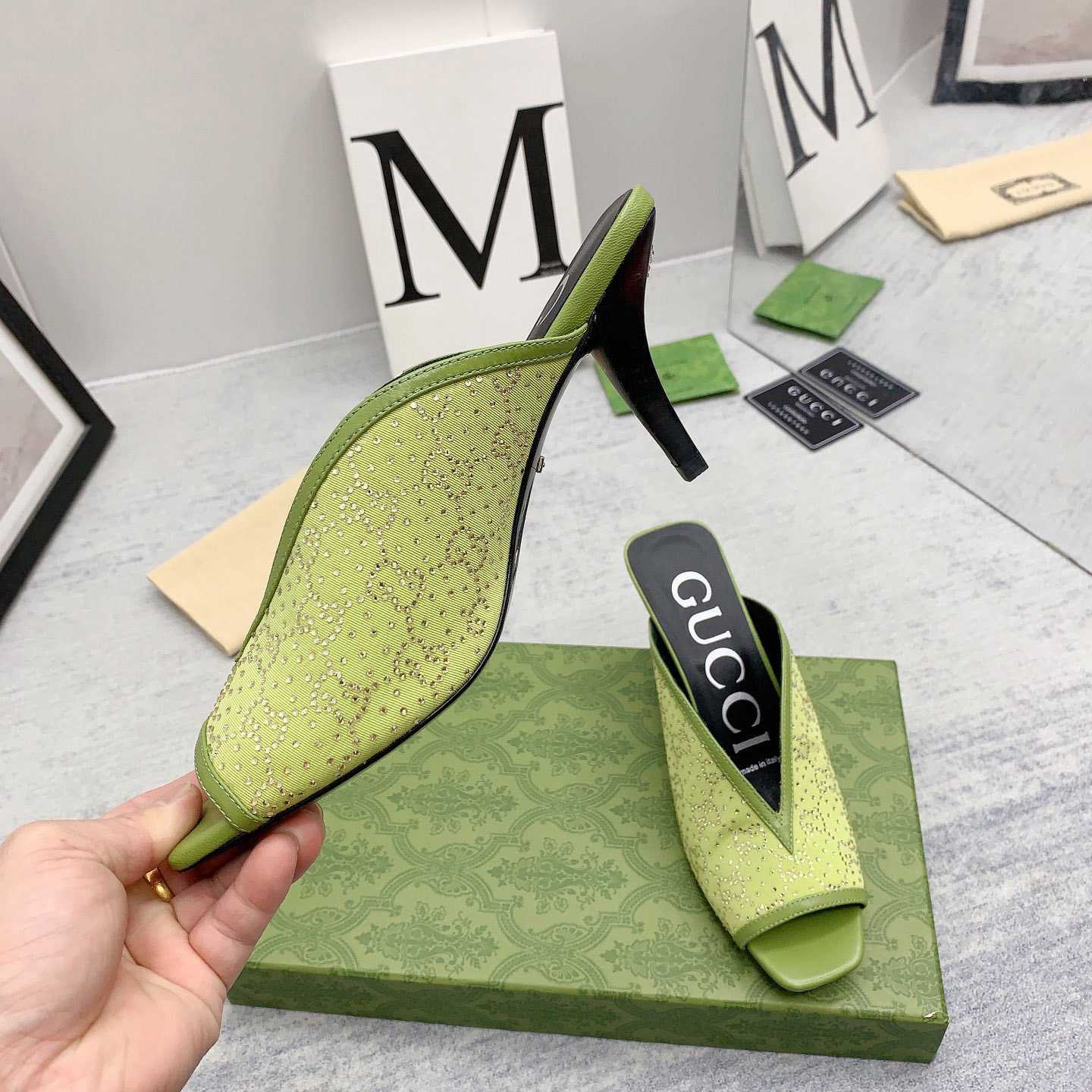 Gucci Women's GG Slide Sandal - FashionPlug